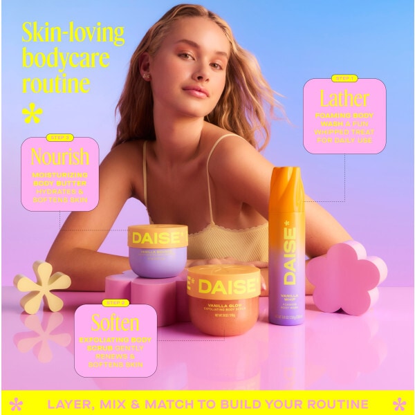 Daise Body Scrub Vanilla 510g