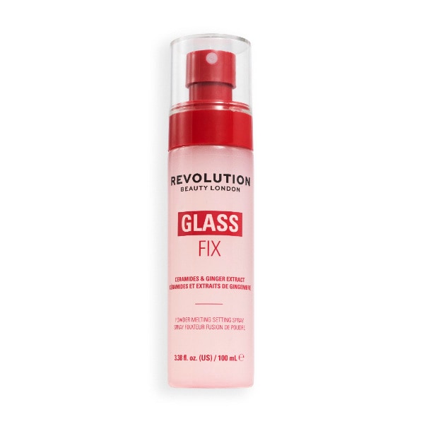 Revolution Glass Fix Powder Melting Setting Spray 100Ml