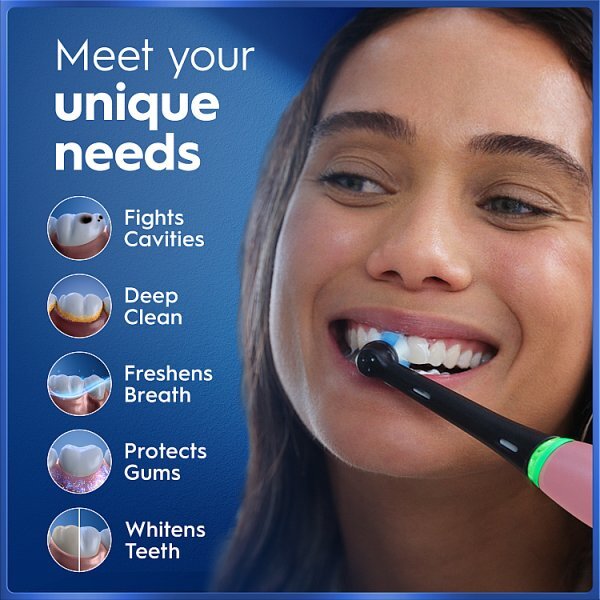 Oral-B iO5 Blush Pink Electric Toothbrush