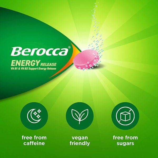 Berocca Energy Release Mixed Berries 15 Effervescent Tablets