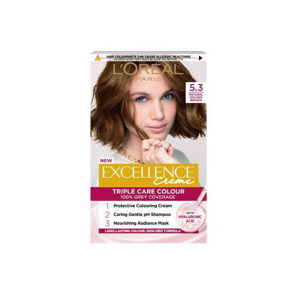 Excellence Creme 5.3 Golden Brown Hair Dye