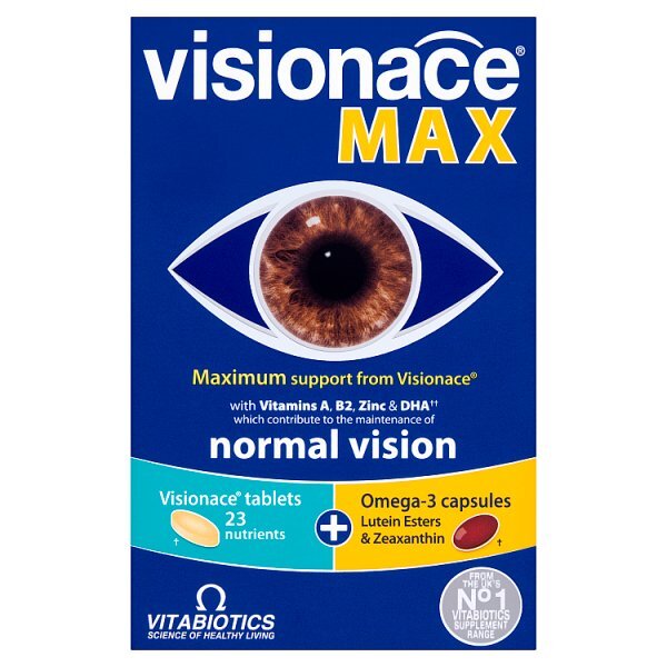Vitabiotics Visionace Max 28 Tabs / 28 Caps