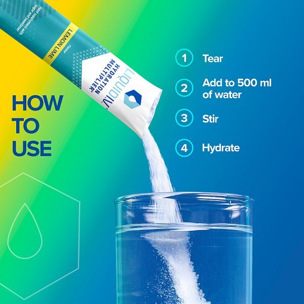 Liquid I.V.® Electrolyte Powder Mix Lemon Lime X3