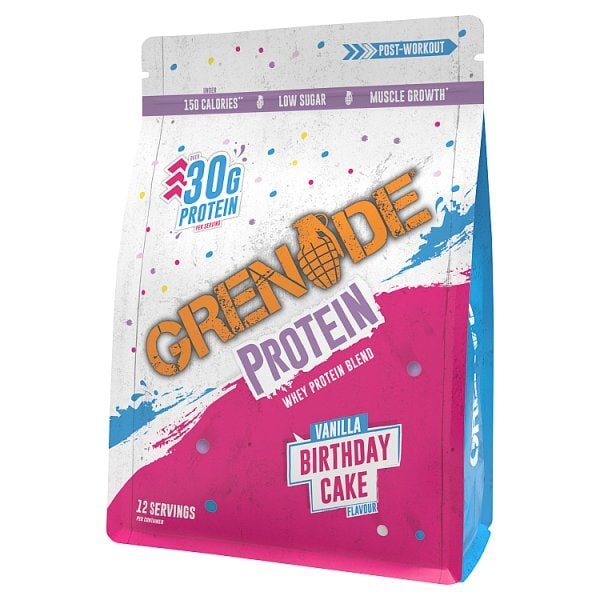 DNR Grenade Protein Powder Birthday Cake 480g