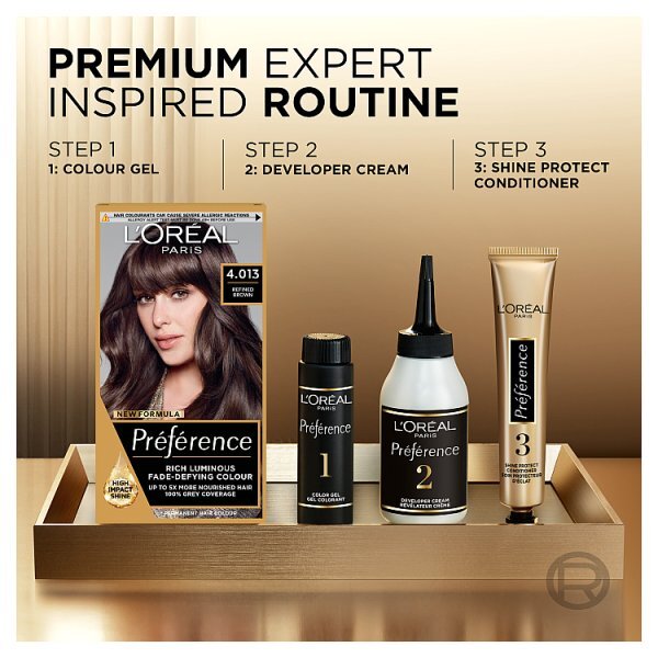 Preference Infinia 4.01 Paris Natural Dark Brown Hair Dye