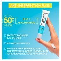 Garnier Pure Active Bha + Niacinamide Uv Daily Fluid Spf50