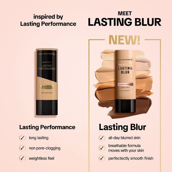 Max Factor Facefinity Lasting Blur Foundation - 140N Cocoa