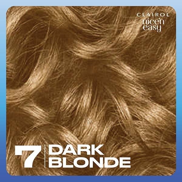 Clairol Nice'n Easy Hair Dye 7 Dark Blonde