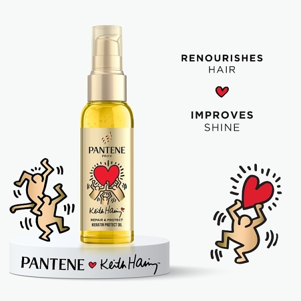 Pantene  Keith Haring Repair & Protect Oil 100ml