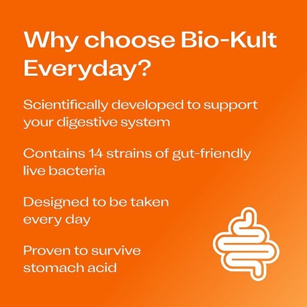 Bio-Kult Everyday Probiotics Gut Supplement 30 Capsules