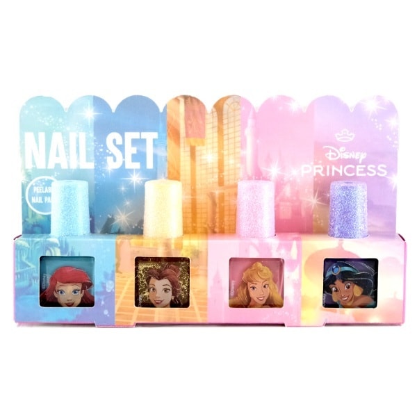 Disney Princess Nail Paints 4x 4ml