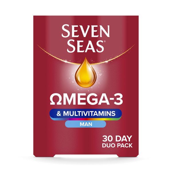 Seven Seas Omega 3 & Multivitamins Man Duo Pack