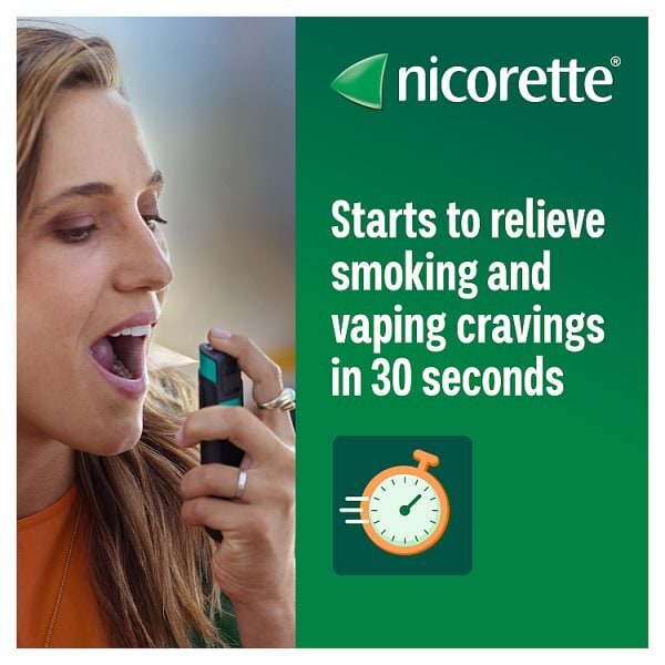 Nicorette Quickmist Spearmint 1Mg/Spray Mouthspray
