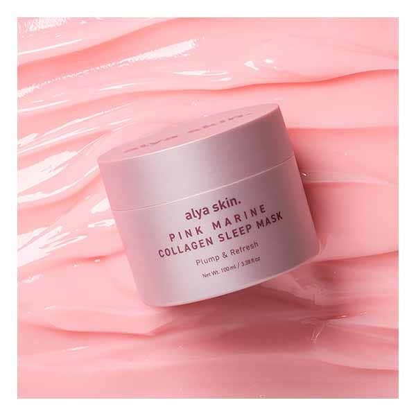 Alya Pink Marine Collagen Sleep Mask 100Ml