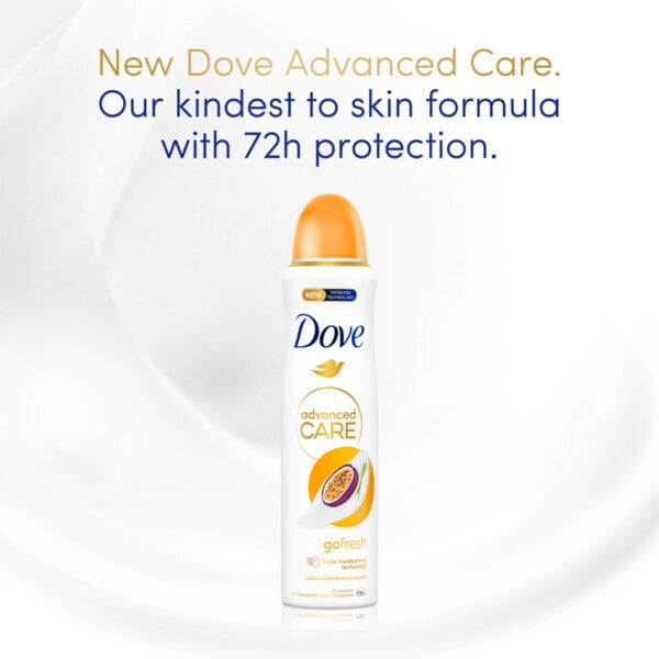 Dove Advanced Antiperspirant Deodorant Passion Fruit 150ml