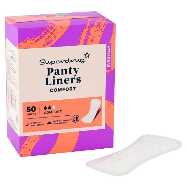 Superdrug Pantyliners Comfort x50