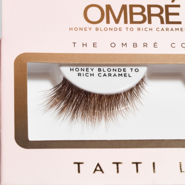 Tatti Ombre Lash Honey Blonde To Rich Caramel False Strip Lash