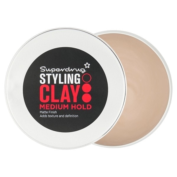 Superdrug Mens Hair Clay 75ml