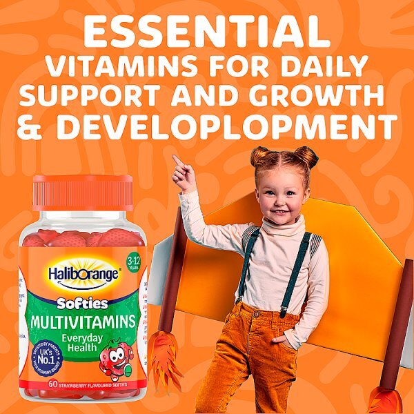 Haliborange Strawberry Multivitamin - 60 Softies