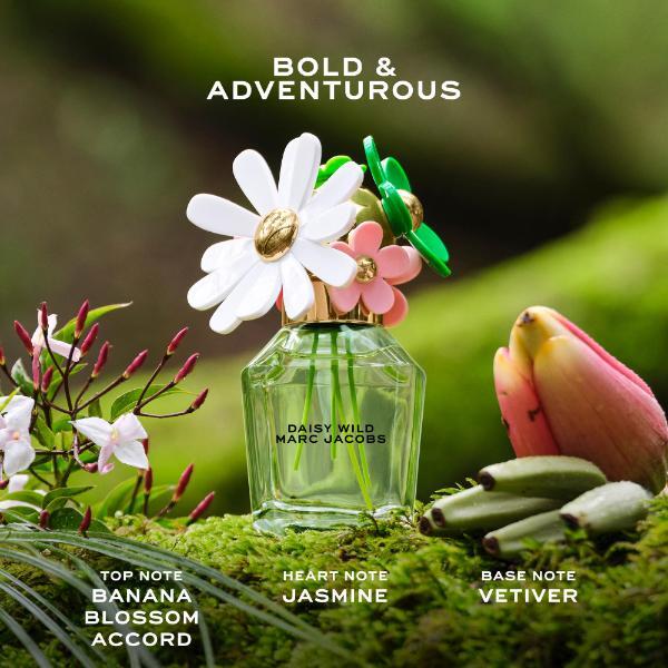 Marc Jacobs Daisy Tropical Glow Hair & Body Mist & Daisy Wild Eau de Parfum 100ml Bundle