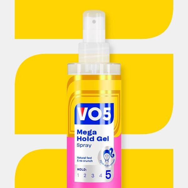 Vo5 Mega Hold Gel Spray 200ml