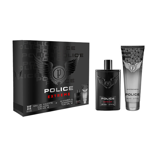 Police Extreme For Him Eau de Toilette 100ml & Shower Gel Gift Set