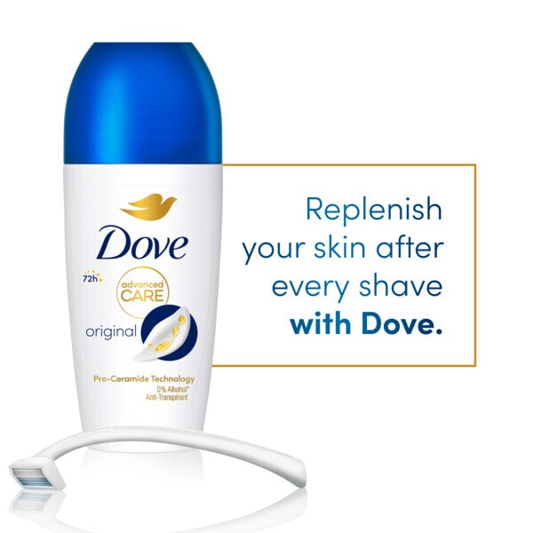 Dove Orginal Anti-Perspirant Deodorant Roll On 50ml