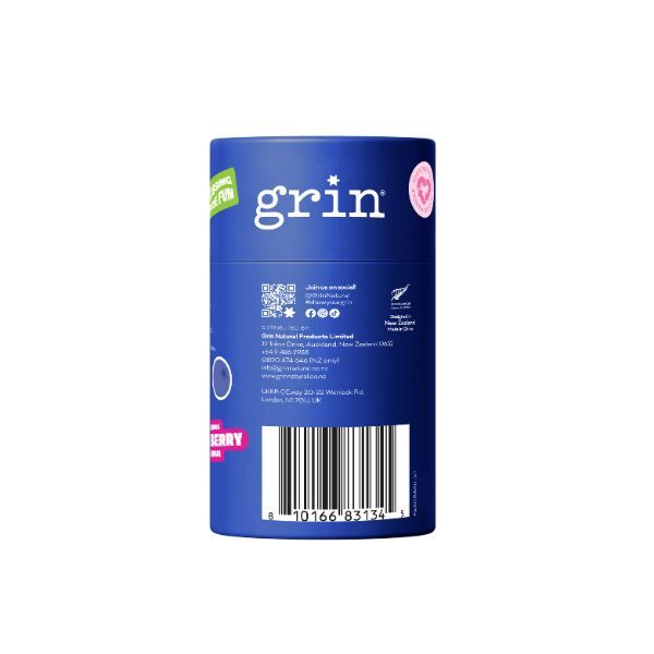 Grin Ultra Smooth Blueberry Floss Picks 80pk Canister