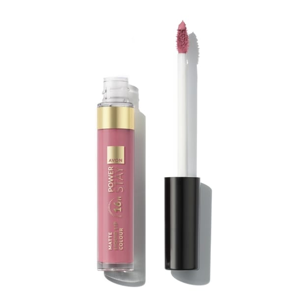Avon Power Stay 16-Hour Liquid Lip Colour Persistent Pink