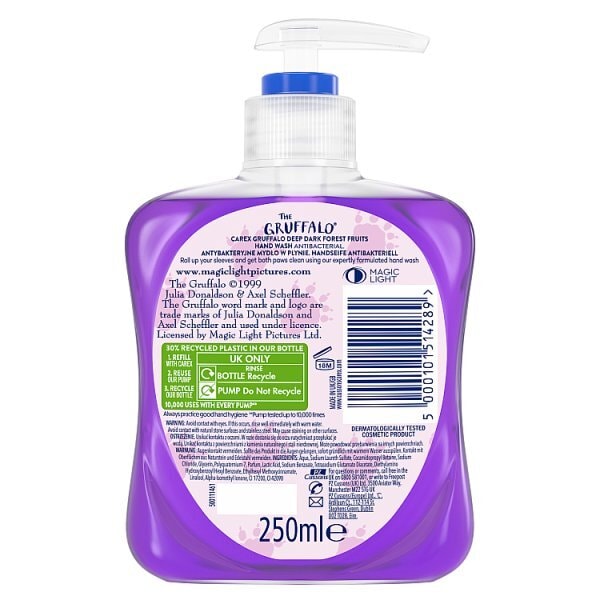 Carex Fun Editions Gruffalo Forest Fruits Handwash 250Ml