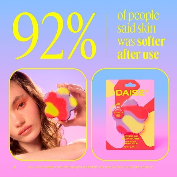 Daise Bath Bomb Fizzed Up 198G