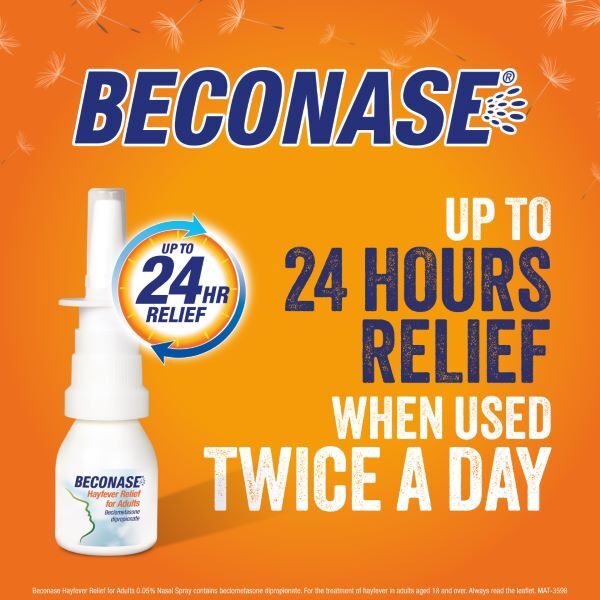 Beconase Allergy & Hayfever Relief Nasal Spray - 100 sprays