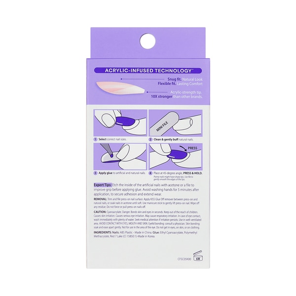 Kiss Glam Jewel Nails - Breeze Of Bliss