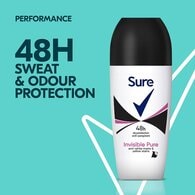 Sure Invisble Pure Roll On 50Ml