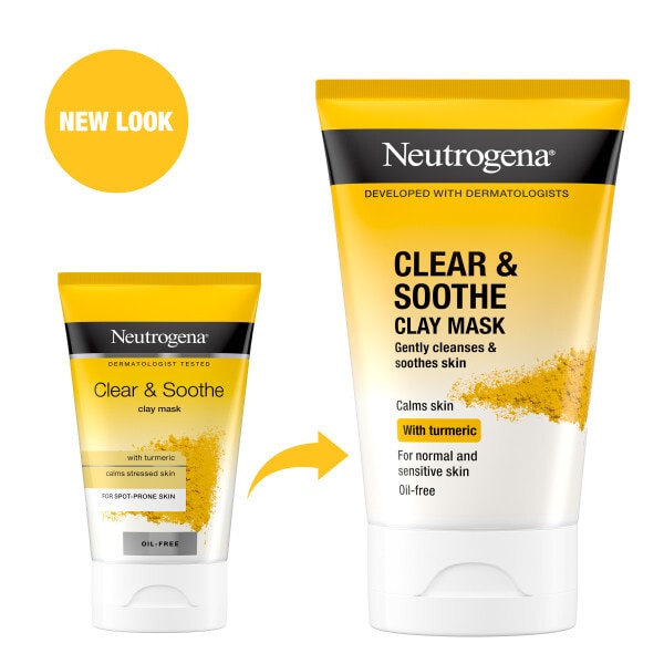 Neutrogena Clear & Soothe Clay Mask 50ml