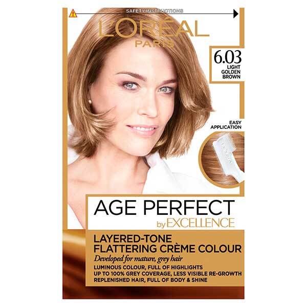 Excellence Age Perfect 6.03 Light Golden Brown Hair Dye