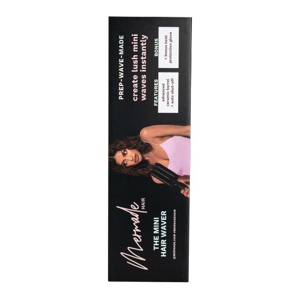 Mini Waver 25mm Black by Mermade Hair Electricals Superdrug