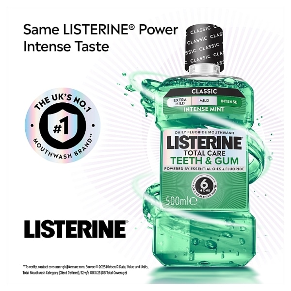 Listerine Teeth And Gum Mouthwash 500ml