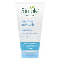 Simple Water Boost Micellar Facial Gel Facial Wash Cleanser