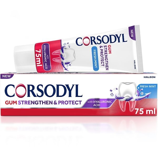 Corsodyl Gum Strengthen & Protect Toothpaste Fresh Mint 75Ml