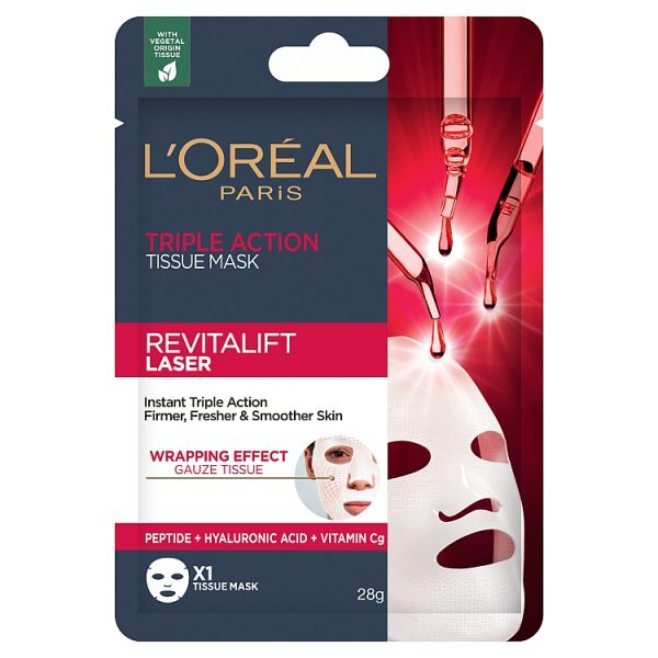 L'Oréal Paris Revitalift Laser Triple Action Tissue Mask 28g