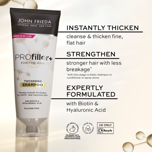 John Frieda Volume Profiller+ Thickening Shampoo 250Ml