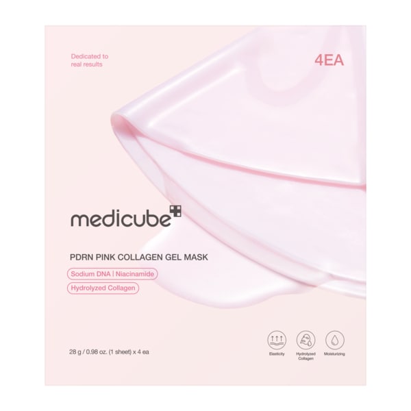Medicube PDRN Pink Collagen Gel Mask 4pk