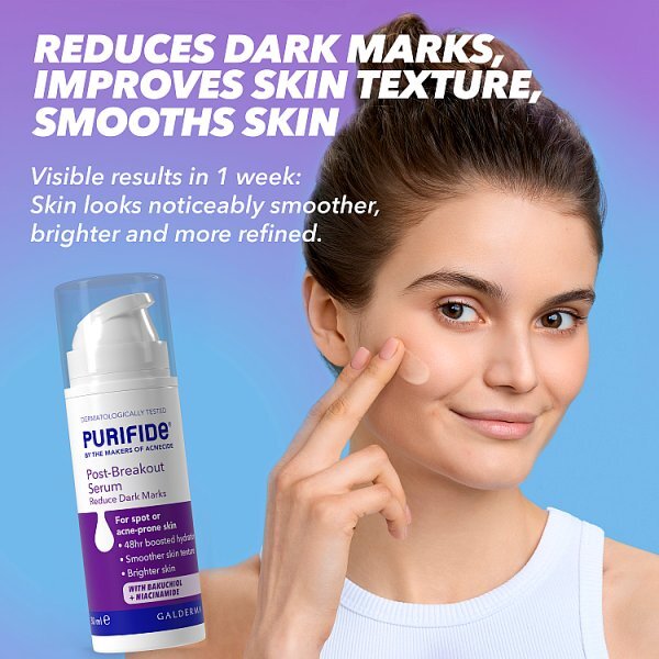 Purifide By Acnecide Post-Breakout Marks Fading Serum 30ml