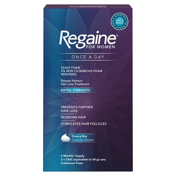 Regaine for Women Scalp Foam Hair Loss & Re-Growth 2x73ml