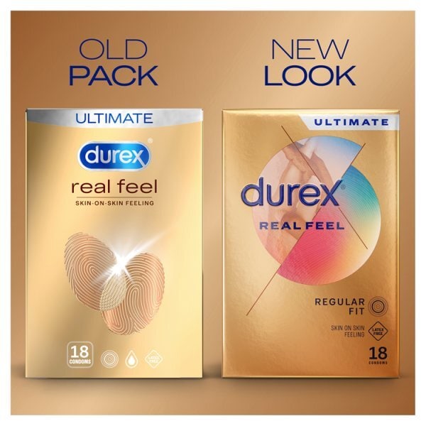 Durex Real Feel Latex Free Condoms 18s