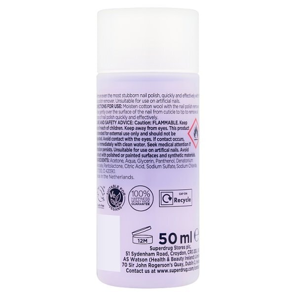Superdrug Nail Polish Remover 50ML