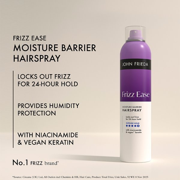 John Frieda Frizz Ease Moisture Barrier Hairspray 250Ml