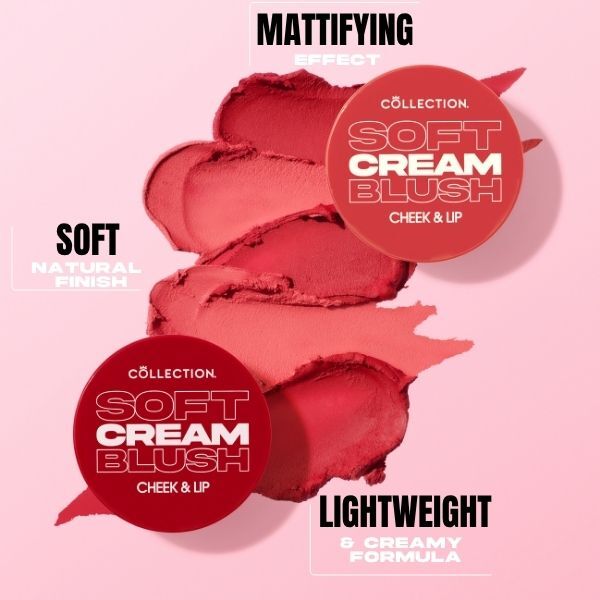 Collection Soft Cream Blush Cheek & Lip 1 Velvet Rose
