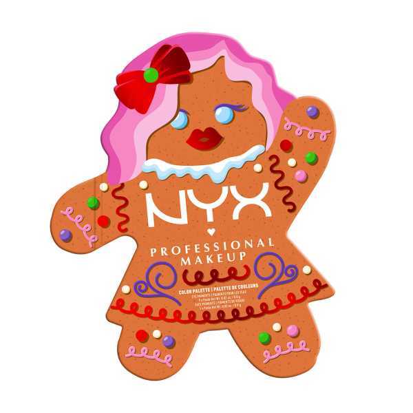 NYX Professional Makeup Gingerbaddie Eyeshadow Palette